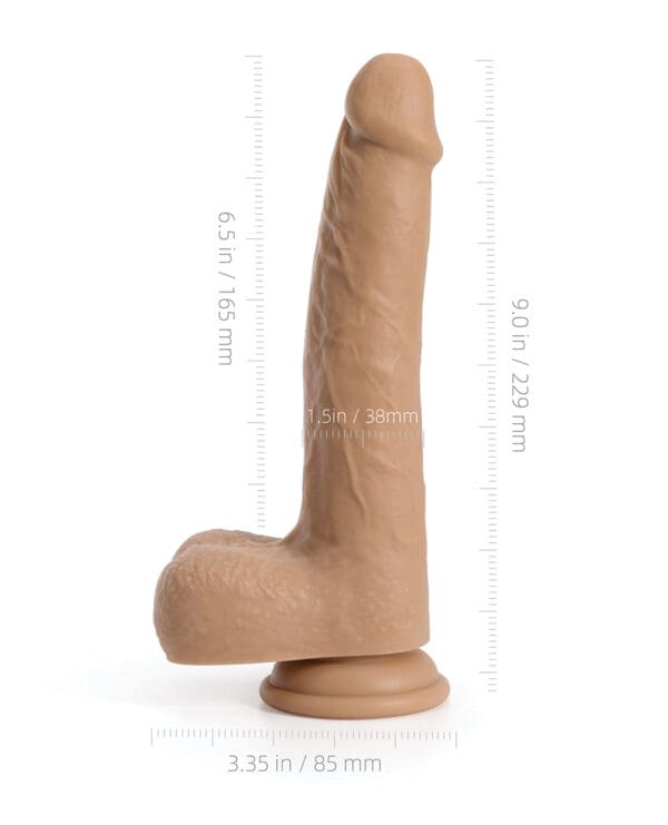 Idalis Wireless Thrusting Dildo - 3 Function Ivory - Image 3