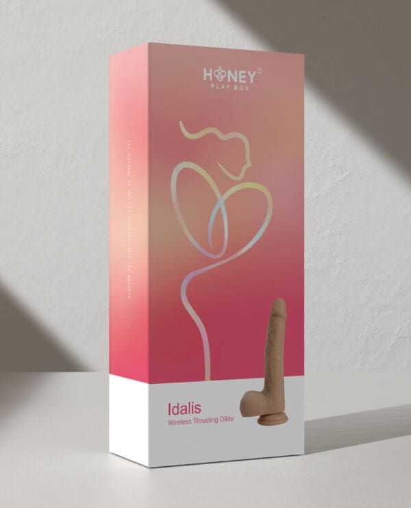 Idalis Wireless Thrusting Dildo - 3 Function Ivory - Image 5