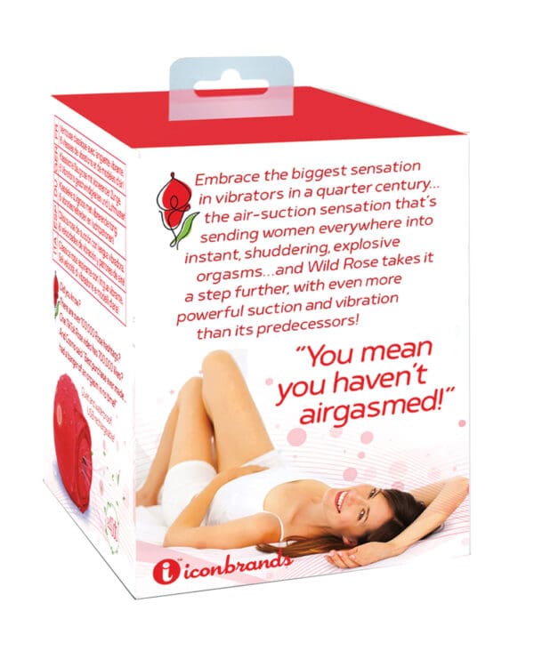 Wild Rose Classic Vibrator - Red - Image 2