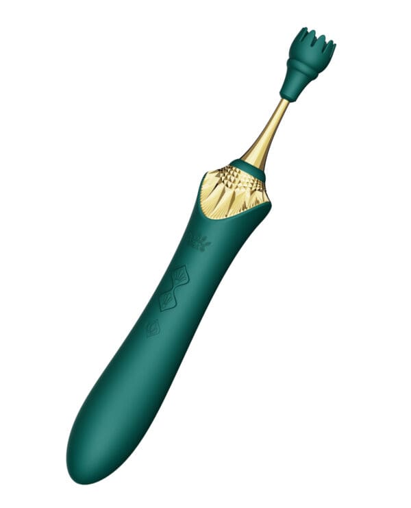 ZALO Bess 2.0 Clitoral Vibrator - Turquoise Green - Image 4