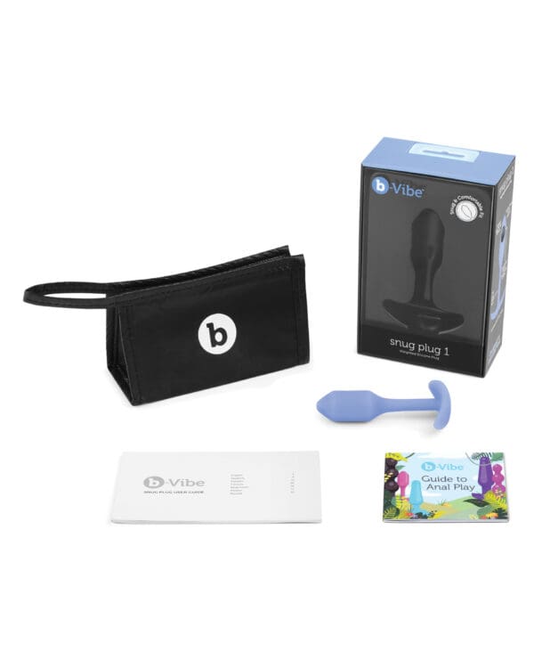 b-Vibe Weighted Snug Plug 1 - 55 g Violet - Image 5