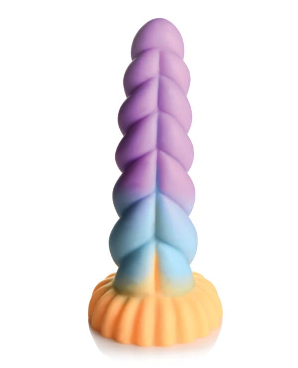 Creature Cocks Unicorn Silicone Dildo - Multi Color - Image 3