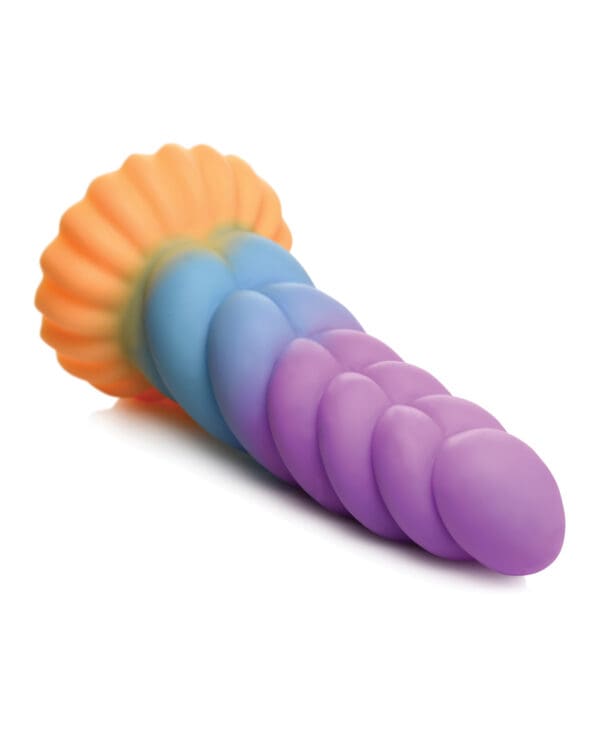Creature Cocks Unicorn Silicone Dildo - Multi Color - Image 4