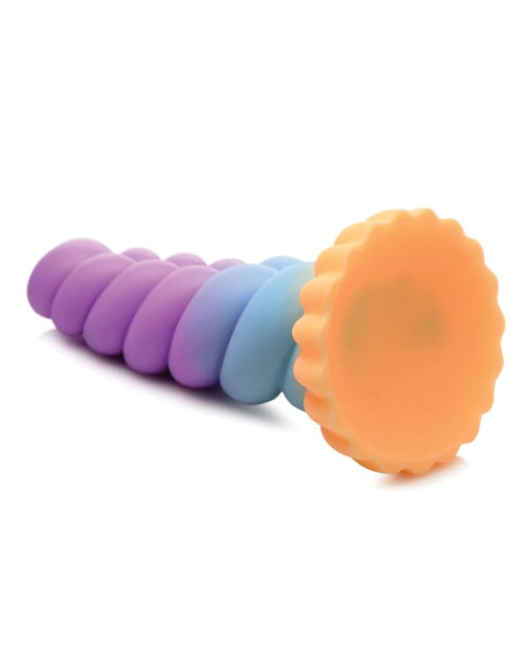 Creature Cocks Unicorn Silicone Dildo - Multi Color - Image 5