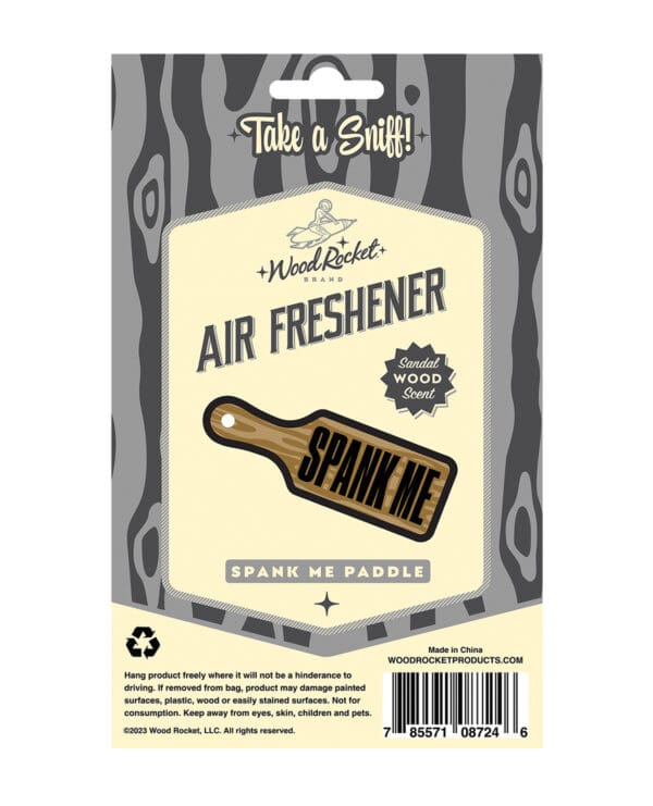 Wood Rocket Spank Me Air Freshener - Sandalwood - Image 2