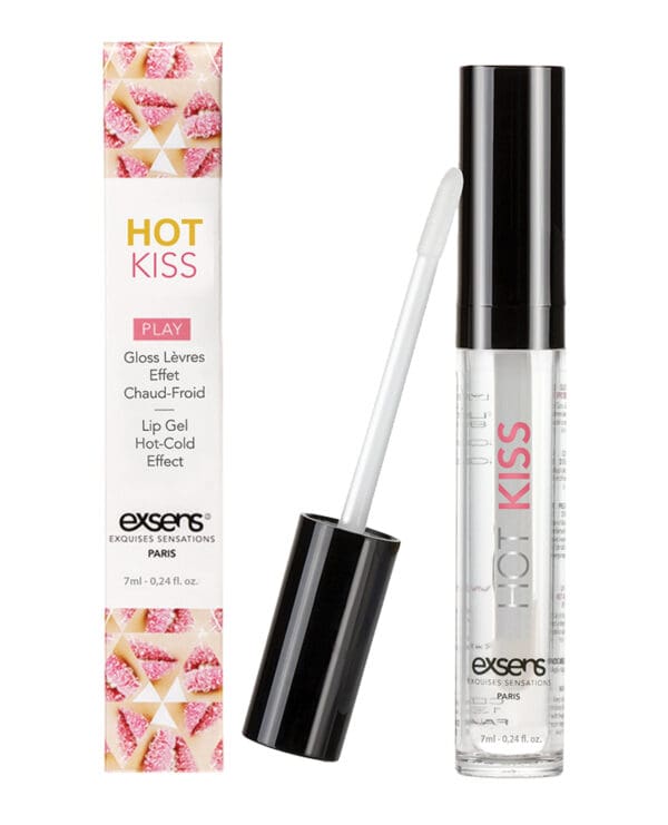EXSENS of Paris Hot Kiss Play Lip Gloss - Strawberry - Image 2