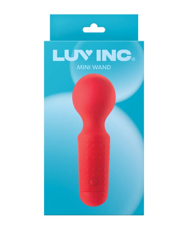 Luv Inc. 4" Mini Wand - Red - Image 3