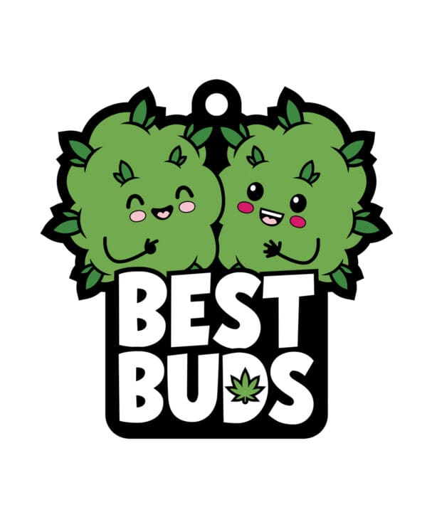 Wood Rocket Best Buds Air Freshener - Pine - Image 3