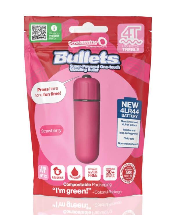 Screaming O 4T Bullet - Strawberry - Image 4