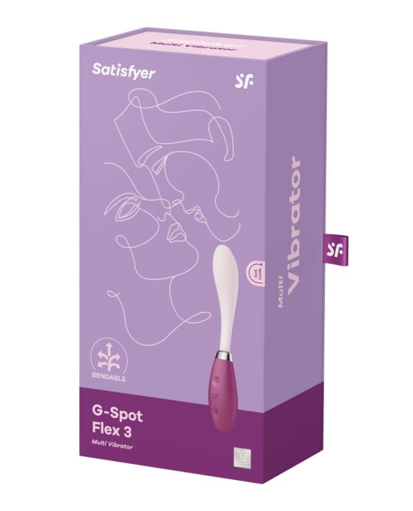 Satisfyer G Spot Flex 3 - Red - Image 5