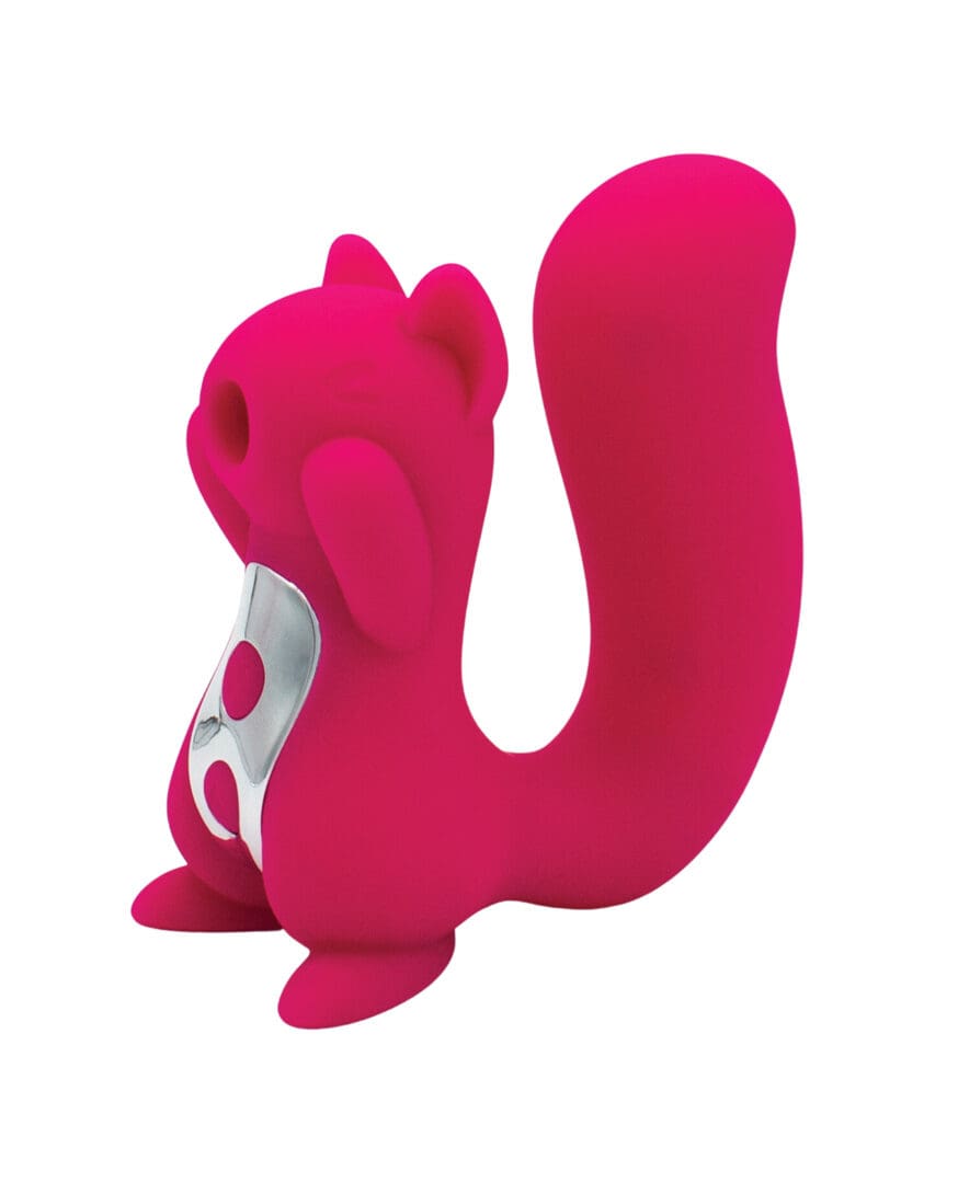 Natalie's Toy Box Screaming Squirrel Pulsing and Vibrating - Hot Pink