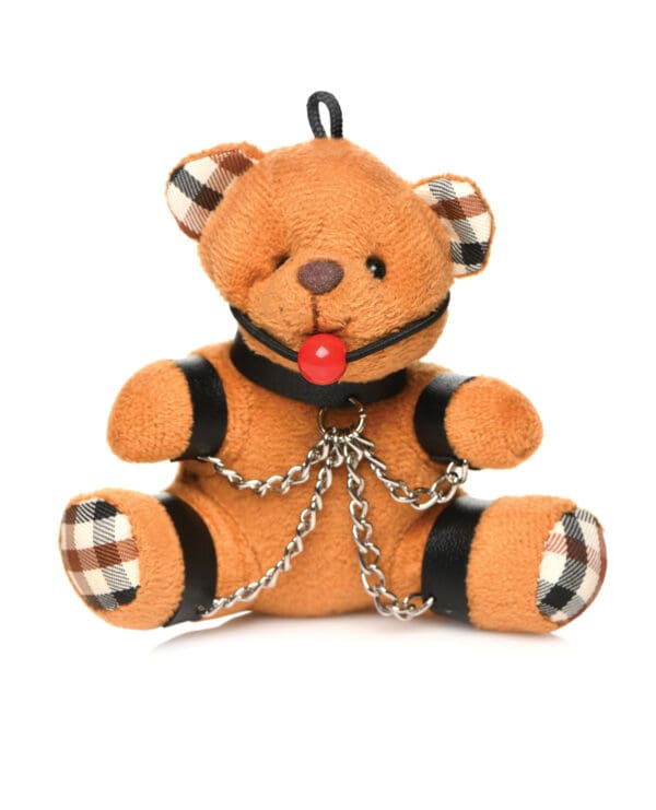 Master Series Gagged Teddy Bear Keychain - Image 2