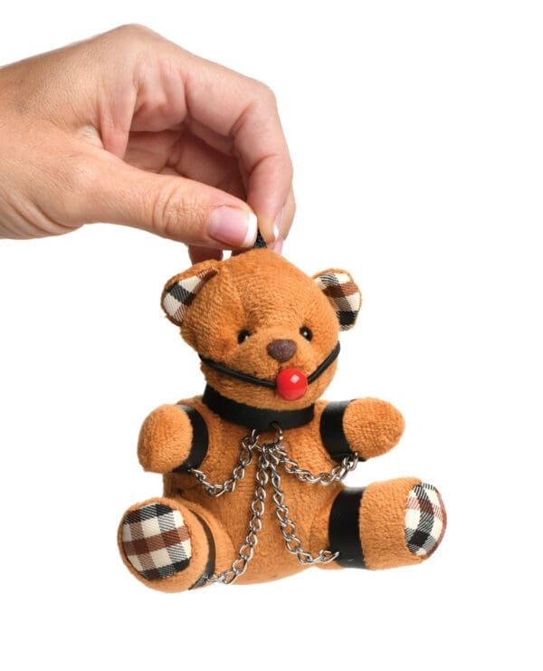 Master Series Gagged Teddy Bear Keychain - Image 5