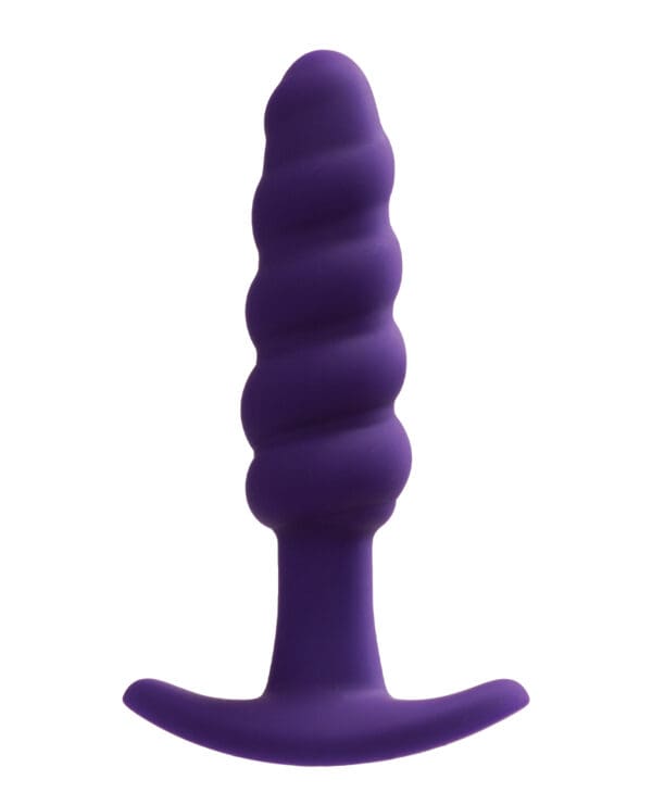 VeDO Twist Rechargeable Anal Plug - Purple - Image 3