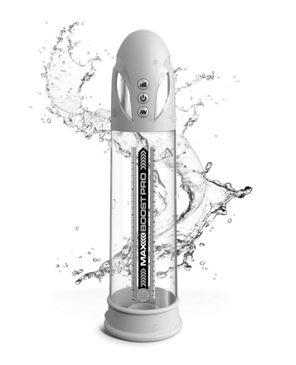 Pump Work Max Boost Pro - White/Clear - Image 2
