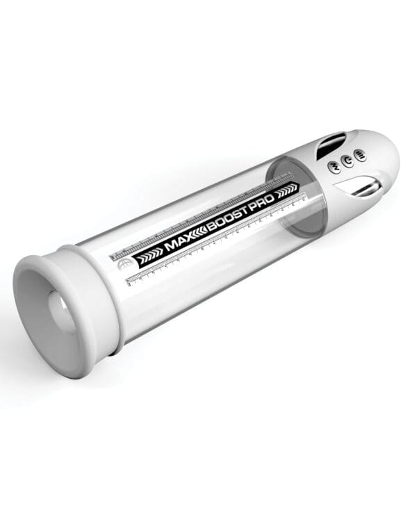 Pump Work Max Boost Pro - White/Clear - Image 3