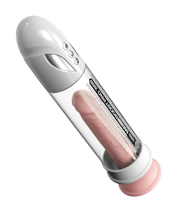 Pump Work Max Boost Pro - White/Clear - Image 5