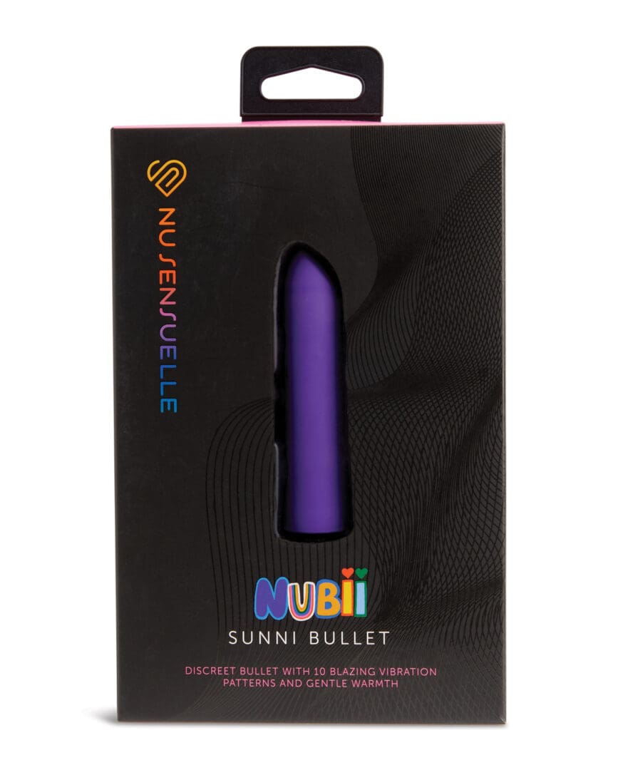 Nu Sensuelle Sunni Nubii Warming Bullet - Purple