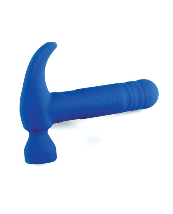 Love Tap the Hammer Vibrator - Blue - Image 2
