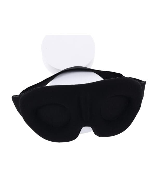 Sportsheets Blackout Memory Foam Blindfold - Black - Image 2