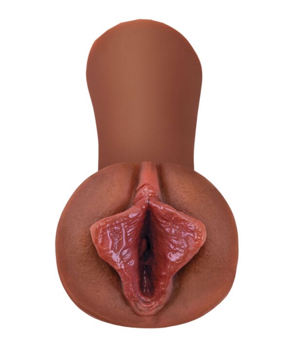 PDX Extreme Wet Pussies Luscious Lips - Brown - Image 2