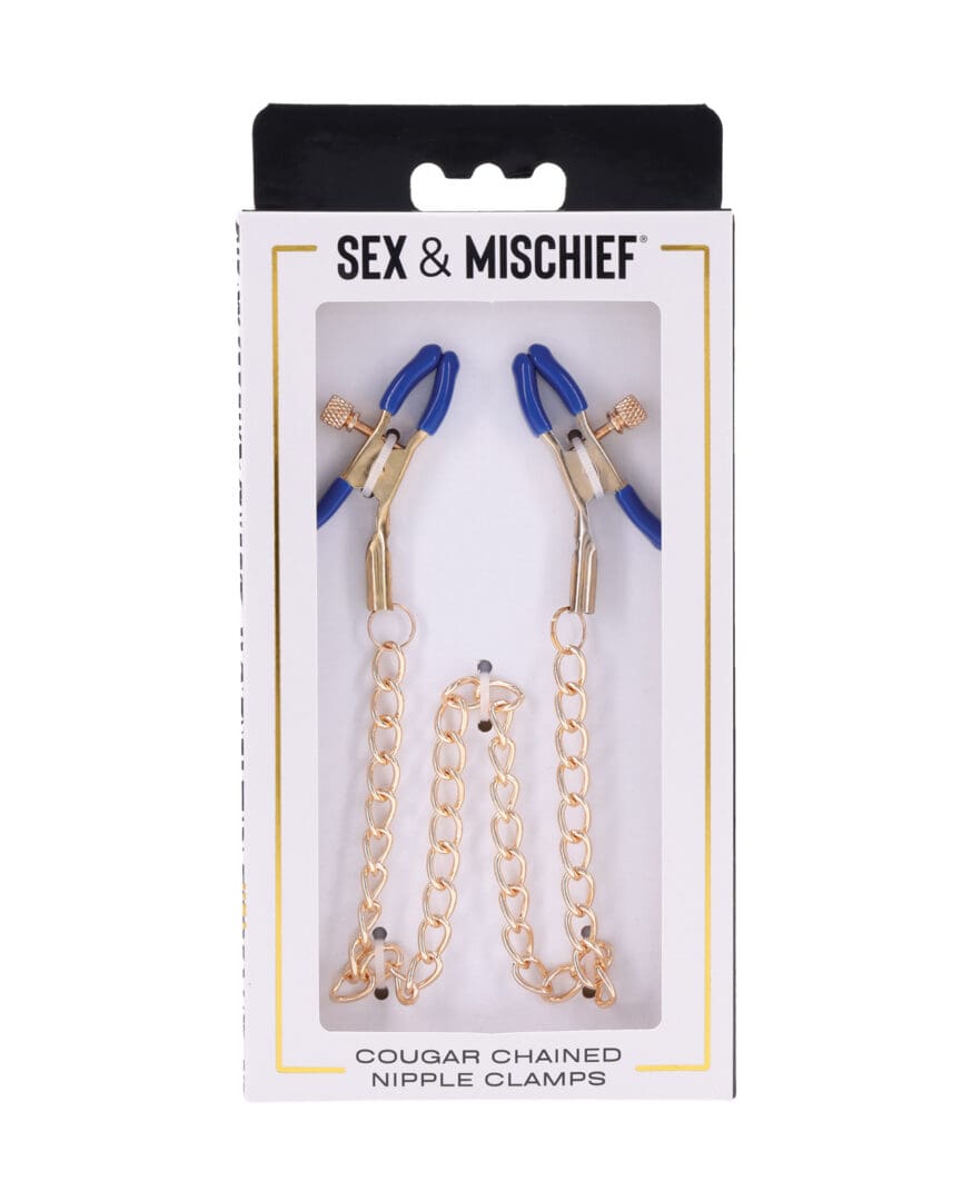 Cougar Chained Nipple Clamps