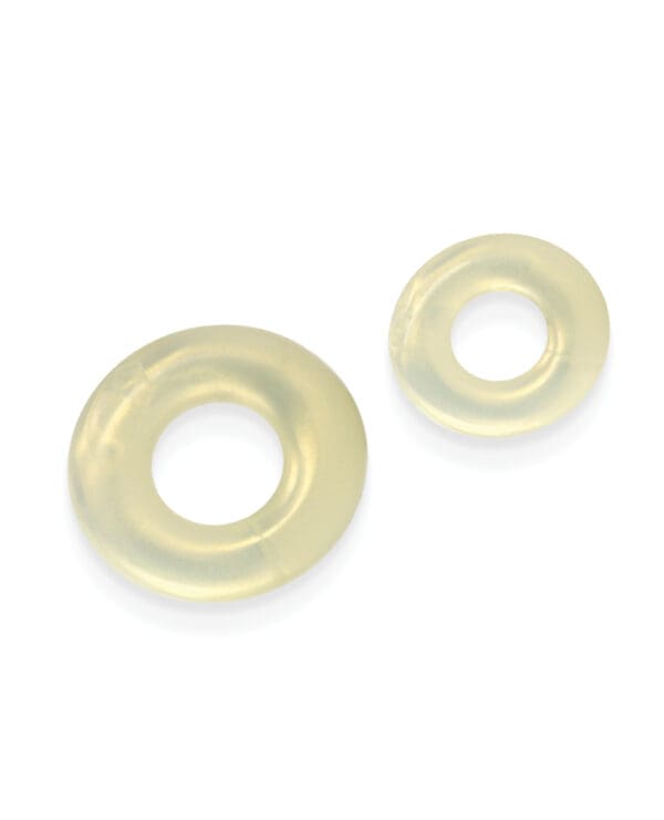 Fantasia Double Stack Cock Rings - Amber - Image 2
