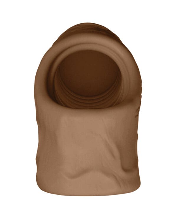 Shaft Model F Flexskin Liquid Silicone 8.8" Sheath - Oak - Image 4