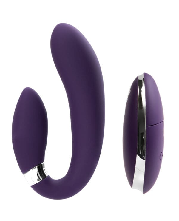 VeDO Jeni Dual Motor Vibe w/Remote - Purple - Image 3
