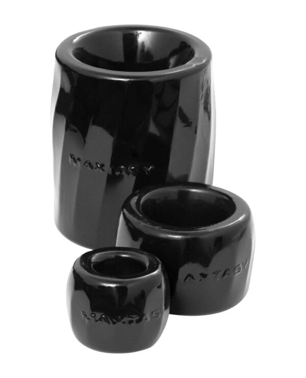 Maxtasy Performance Rings - Black Set of 3 - Image 2
