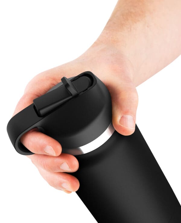 PDX Plus Fap Flask Thrill Seeker Stroker - Frosted/Black - Image 4