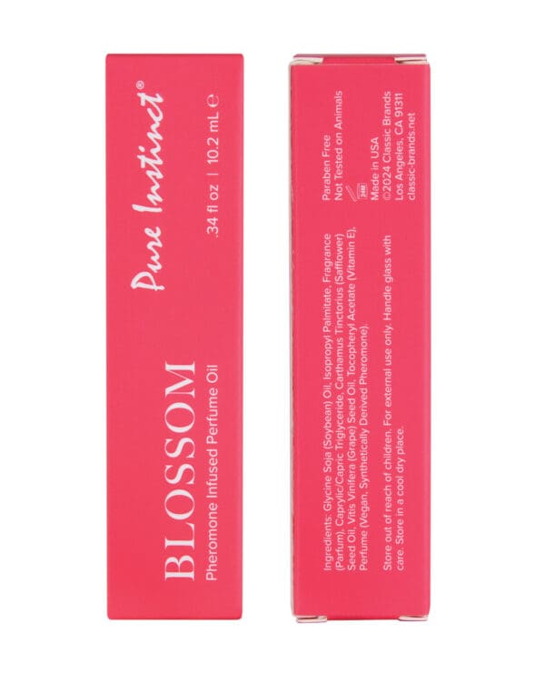 Pure Instinct Pheromone Perfume Oil Roll On Blossom - 10.2 ml - Image 5