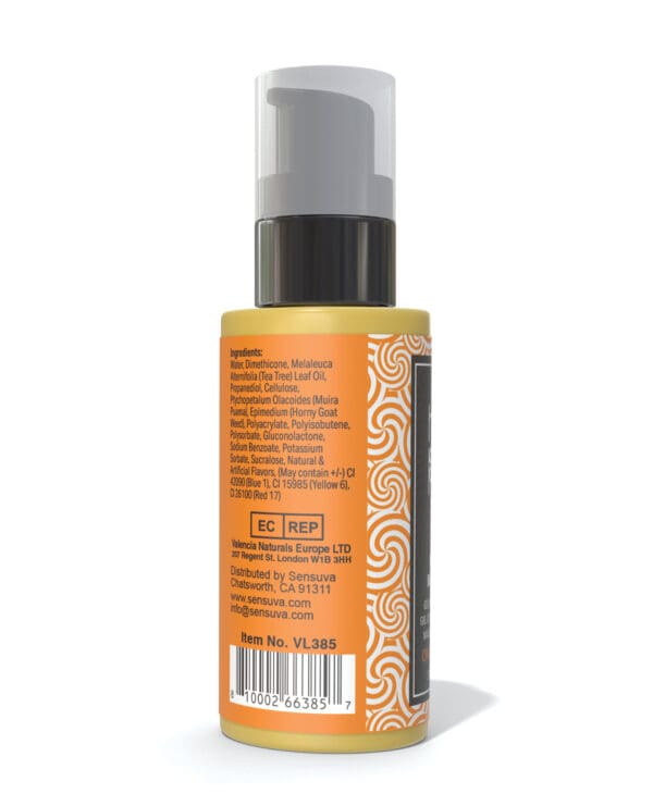 Handipop Hand Job Massage Gel - 2 oz Bottle Orange Creamsicle - Image 2