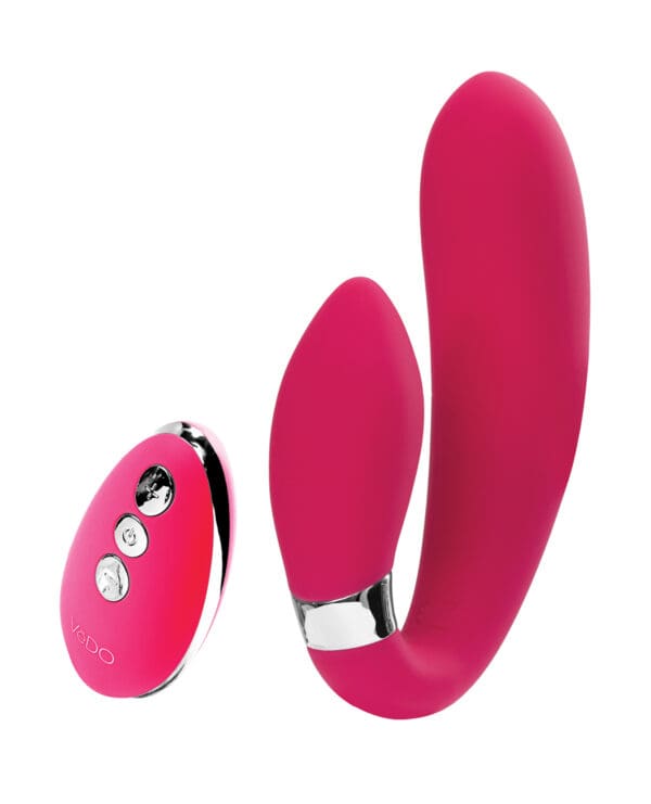 VeDO Jeni Dual Motor Vibe w/Remote - Pink - Image 2