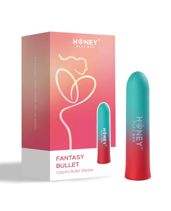Fantasy Color Gradient Bullet Vibrator - Sky Blue - Image 2
