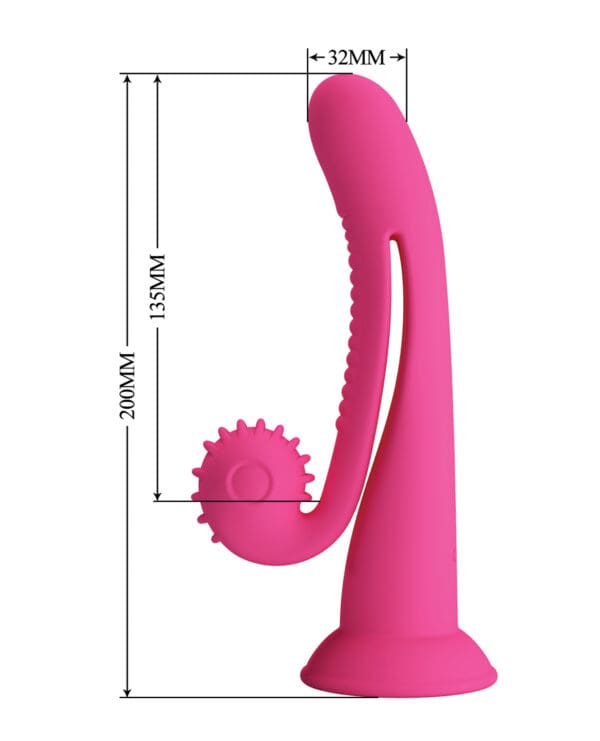 Pretty Love Romance Selma Snail Rabbit - Hot Pink - Image 4