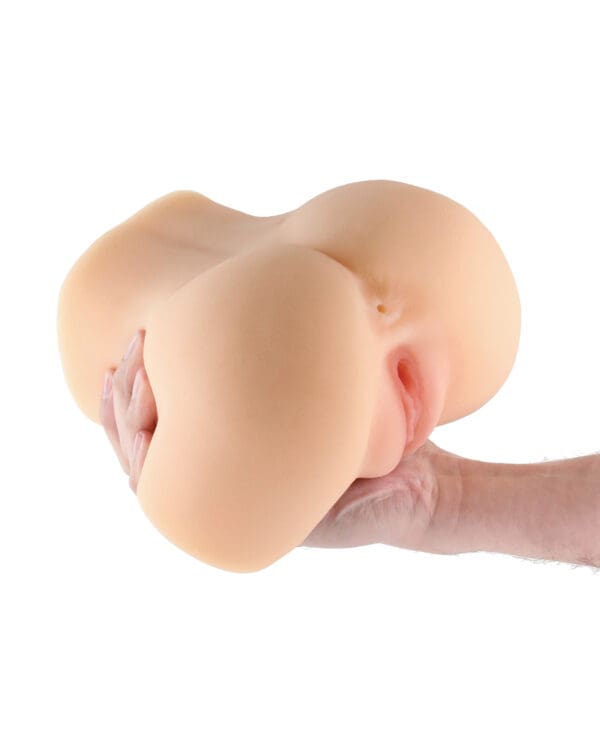 Barely Legal Lotus Realistic Pussy & Anal Stroker - Tan - Image 4