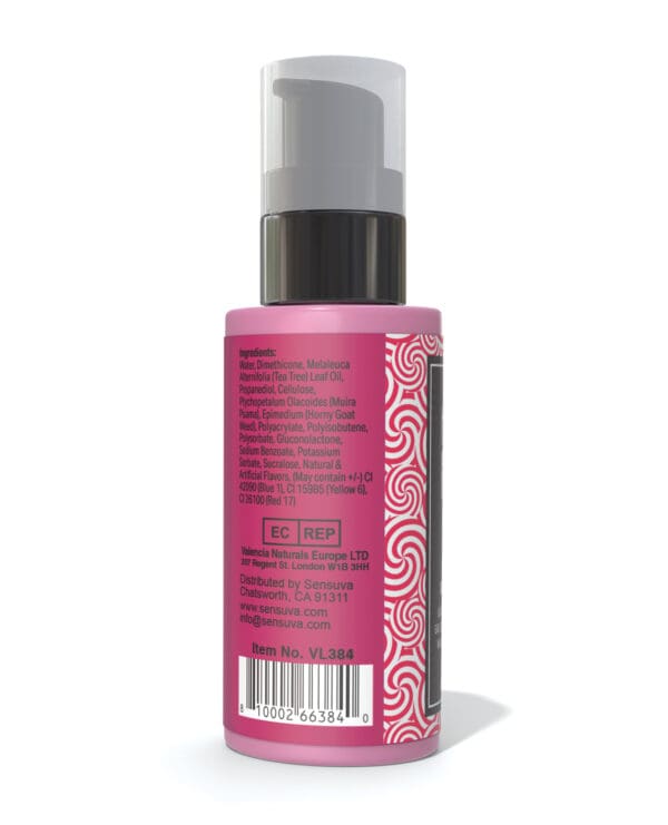 Handipop Hand Job Massage Gel - 2 oz Bottle Strawberry - Image 2