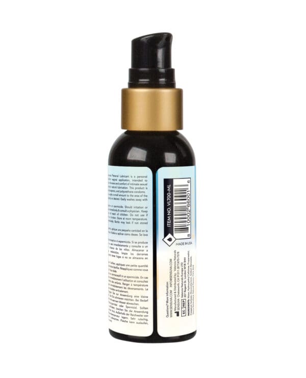 Sensuva Natural Water Based Personal Lubricant - 2 oz Unscented - Image 2