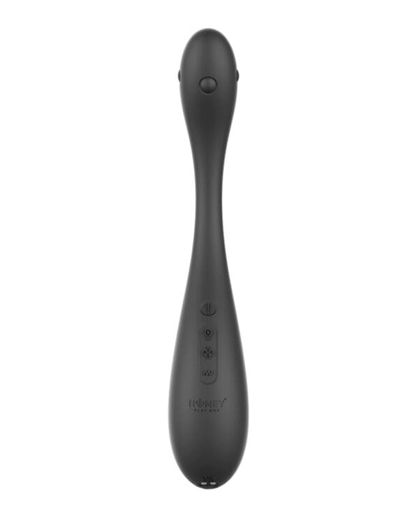 Puff App-Controlled Inflatable Kegel Ball - Black - Image 2