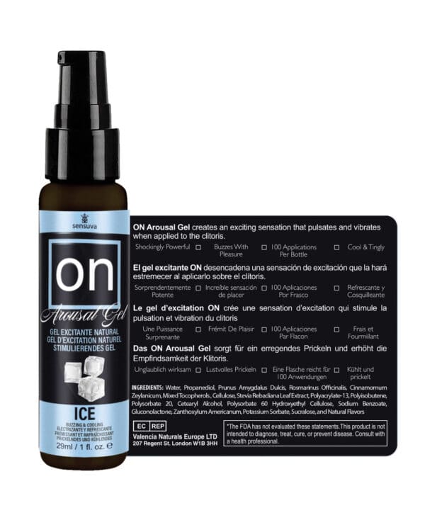 ON Ice Arousal Gel - 1 oz - Image 3