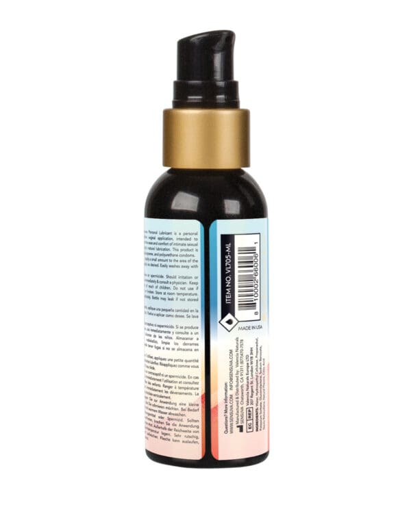 Sensuva Natural Water Based Personal Moisturizer - 1.93 oz Watermelon - Image 2