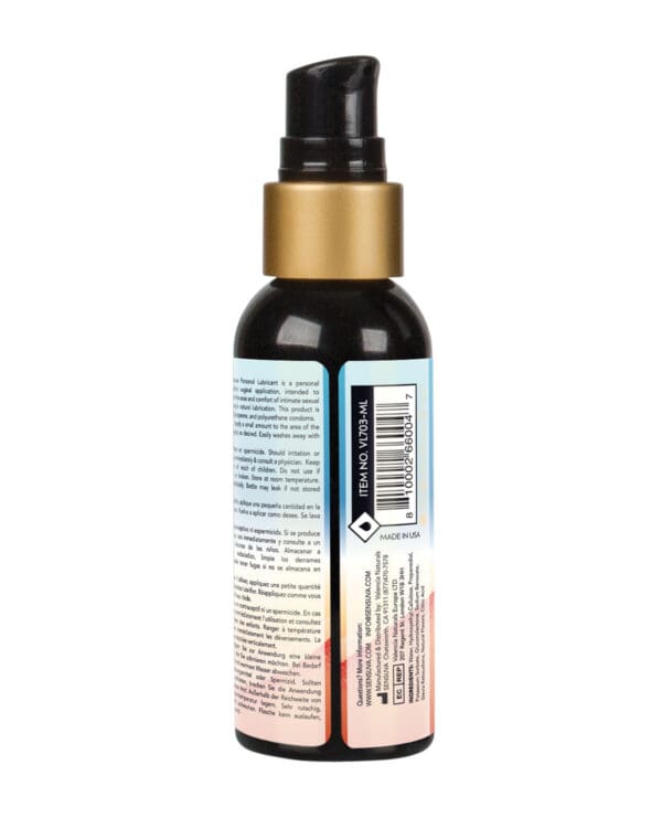 Sensuva Natural Water Based Personal Moisturizer - 1.93 oz Strawberry - Image 2