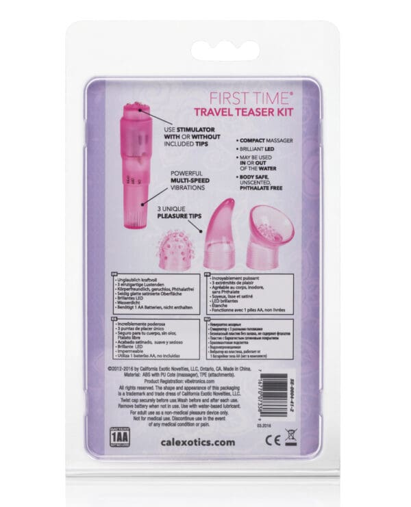 First Time Travel Teaser Kit - Pink - Image 2