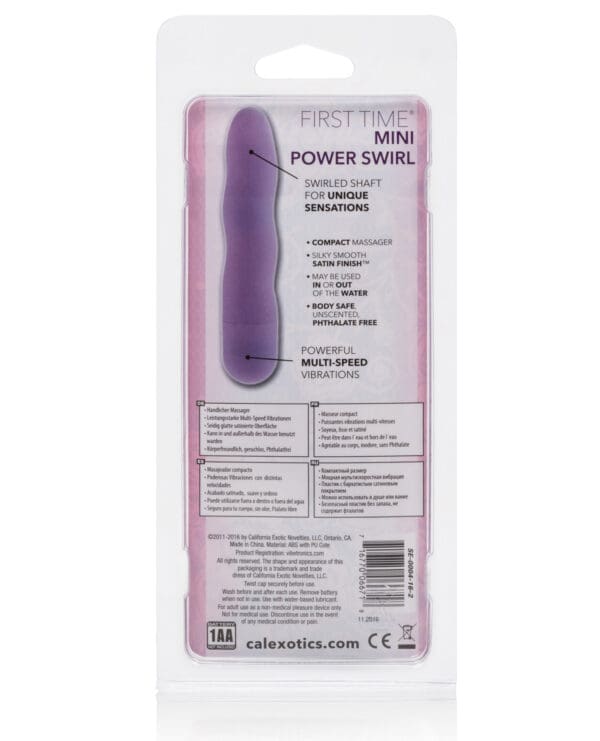 First Time Mini Power Swirl - Purple - Image 2