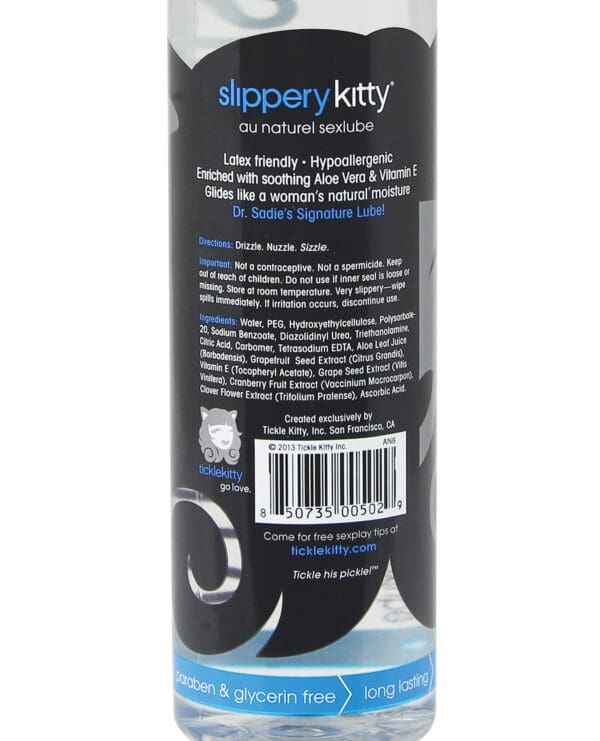 Dr. Sadie's Signature Slippery Kitty - 8 oz Au Natural - Image 2