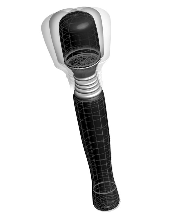 Maxi Wanachi Massager Waterproof - Black - Image 3