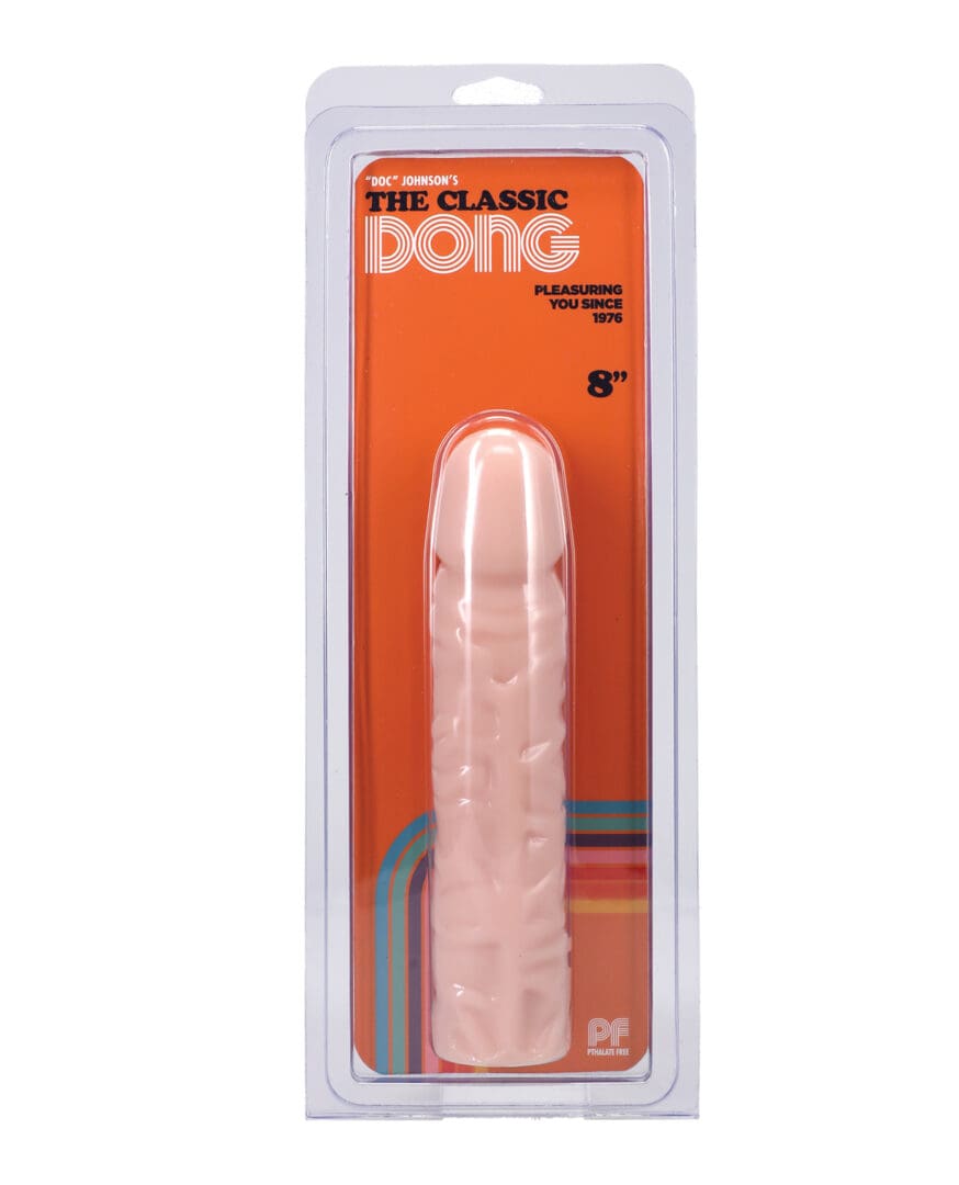 8" Classic Dong - White