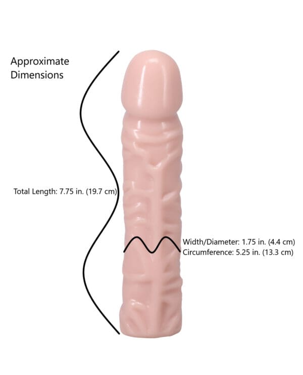 8" Classic Dong - White - Image 5