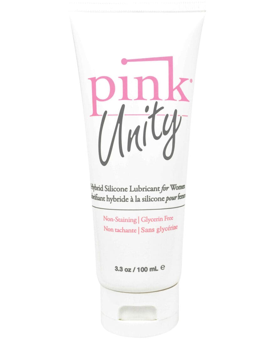 Pink Unity Hybrid Silicone Based Lubricant - 3.3 oz Tube